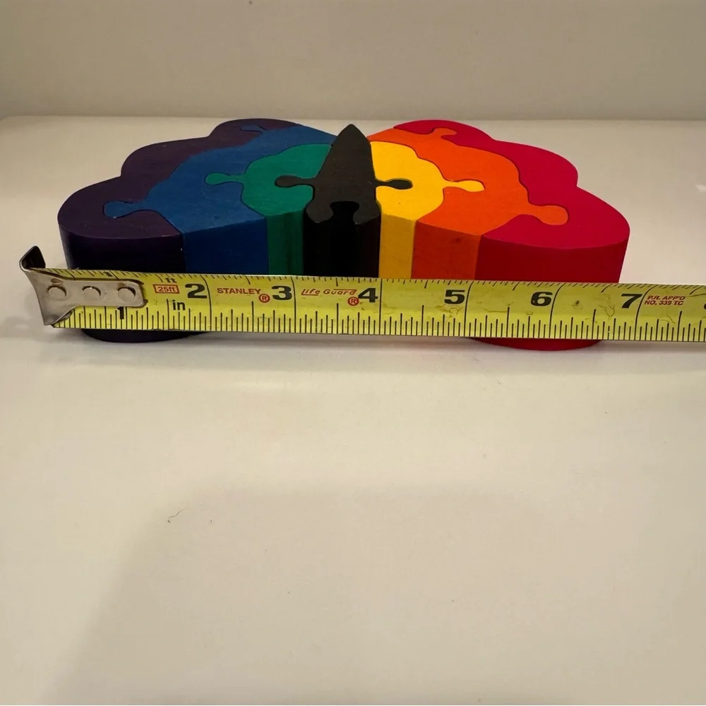 Two Handmade Wooden Puzzles
